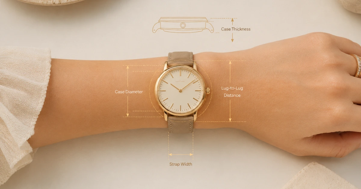 watch size guide for small wrists