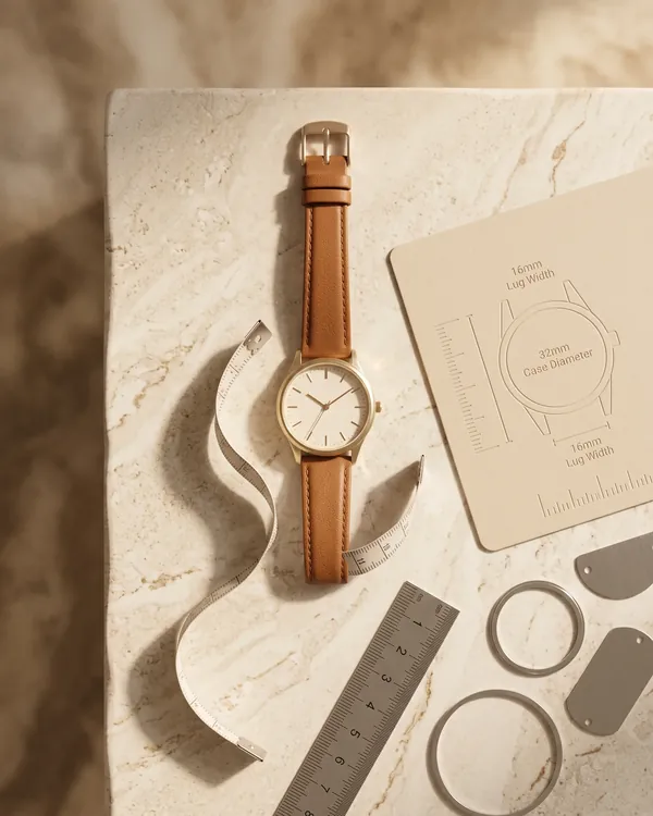 Small wrist watch sizing guide